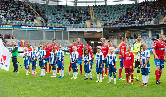 Match Allsvenskan mellan IFK Göteborg och Helsingborgs IF