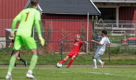 Match i Div 2 Västra Götaland Mellan Torslanda IK och Höganäs BK