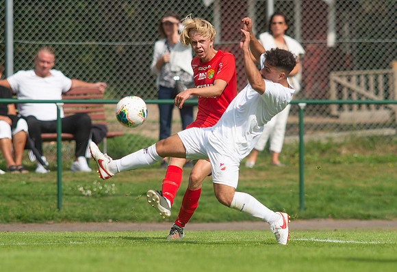 Match i Div 2 Västra Götaland Mellan Torslanda IK och Höganäs BK