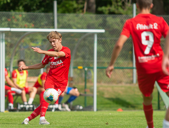 Match i Div 2 Västra Götaland Mellan Torslanda IK och Höganäs BK