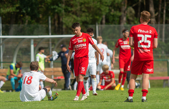 Match i Div 2 Västra Götaland Mellan Torslanda IK och Höganäs BK