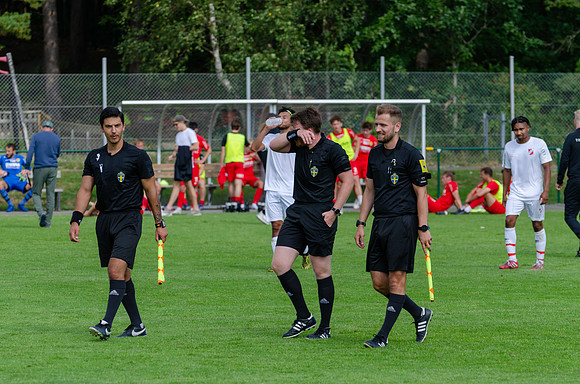 Match i Div 2 Västra Götaland Mellan Torslanda IK och Höganäs BK