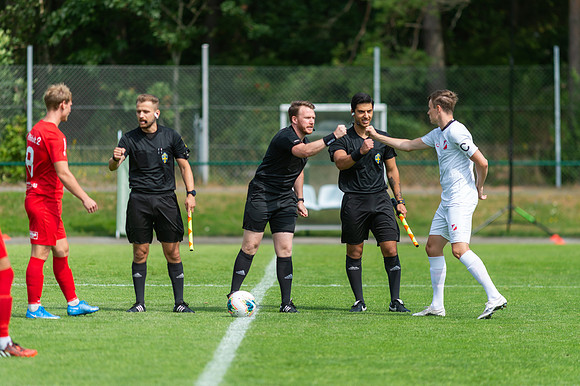 Match i Div 2 Västra Götaland Mellan Torslanda IK och Höganäs BK