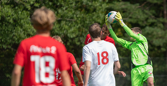 Match i Div 2 Västra Götaland Mellan Torslanda IK och Höganäs BK