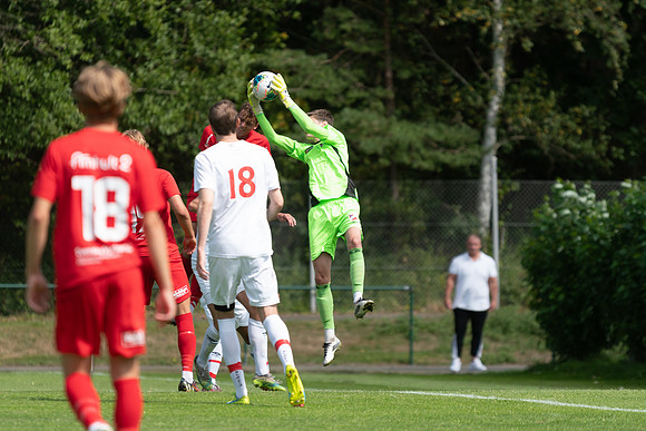 Match i Div 2 Västra Götaland Mellan Torslanda IK och Höganäs BK