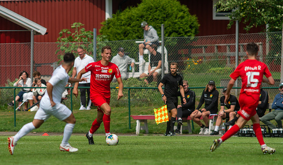 Match i Div 2 Västra Götaland Mellan Torslanda IK och Höganäs BK