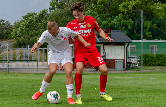 Match i Div 2 Västra Götaland Mellan Torslanda IK och Höganäs BK