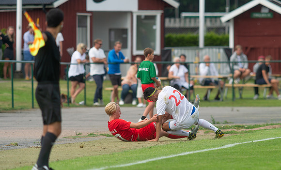 Match i Div 2 Västra Götaland Mellan Torslanda IK och Höganäs BK