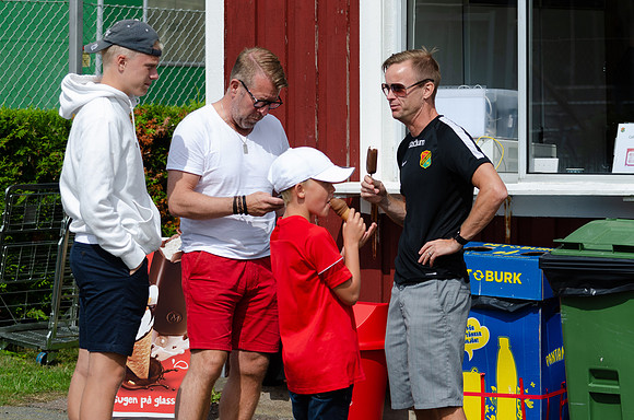 Match i Div 2 Västra Götaland Mellan Torslanda IK och Höganäs BK