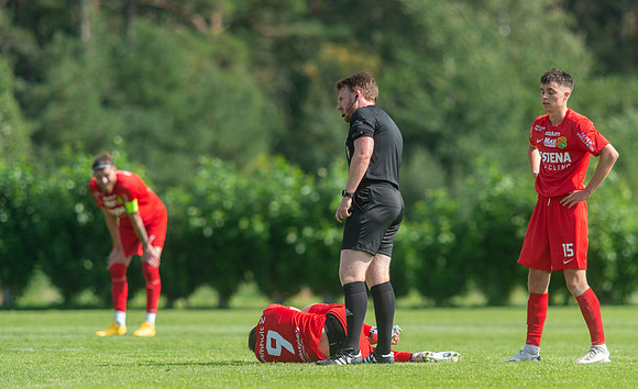 Match i Div 2 Västra Götaland Mellan Torslanda IK och Höganäs BK