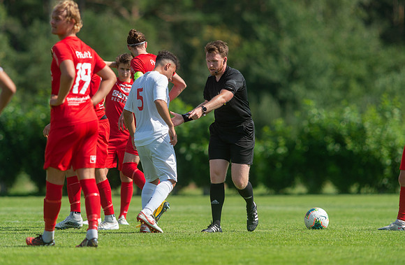 Match i Div 2 Västra Götaland Mellan Torslanda IK och Höganäs BK