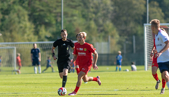 Match i Ettan Södra Mellan Torslanda IK och FC Rosengård