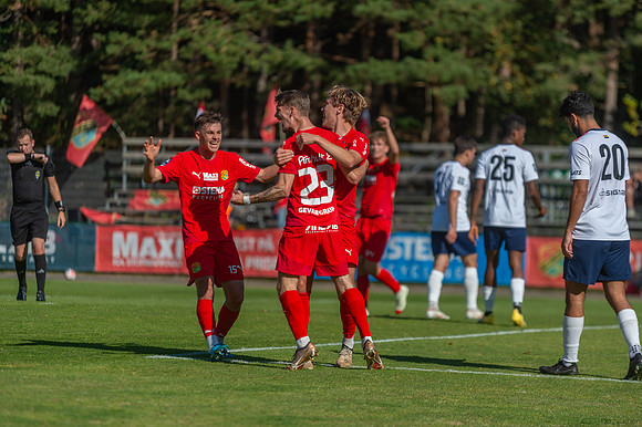 Match i Ettan Södra Mellan Torslanda IK och FC Rosengård