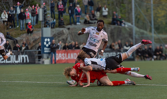 Match i Ettan Södra Mellan Torslanda IK och Oskarshamns AIK