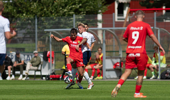Match i Ettan Södra Mellan Torslanda IK och FC Rosengård 1917