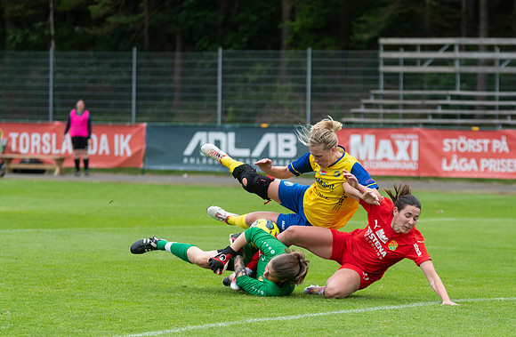 Match i Div 3 Damer Mellan Torslanda IK och Utbynäs SK