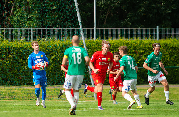 Match i Ettan Södra Mellan Torslanda IK och Jönköpings Södra IF