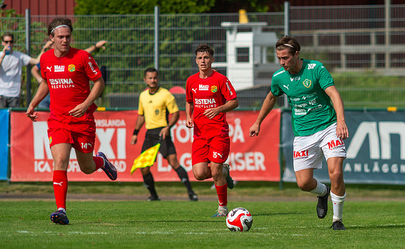 Match i Ettan Södra Mellan Torslanda IK och Jönköpings Södra IF