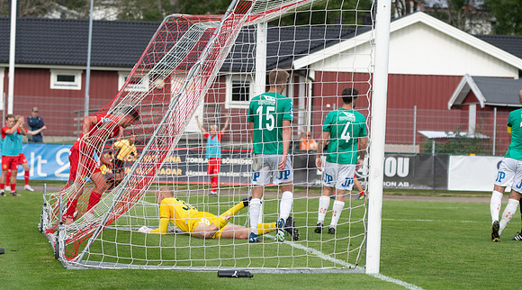 Match i Ettan Södra Mellan Torslanda IK och Jönköpings Södra IF