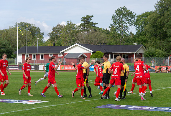 Match i Ettan Södra Mellan Torslanda IK och Jönköpings Södra IF