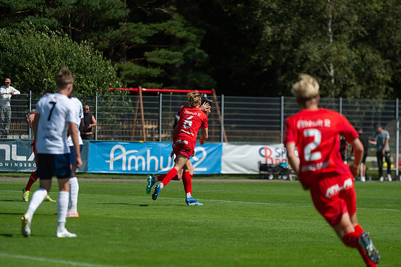 Match i Ettan Södra Mellan Torslanda IK och FC Rosengård 1917
