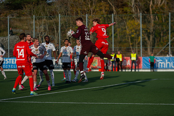 Match i Ettan Södra Mellan Torslanda IK och Oskarshamns AIK