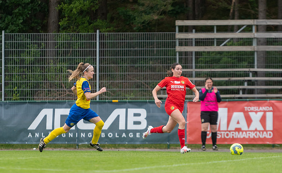 Match i Div 3 Damer Mellan Torslanda IK och Utbynäs SK