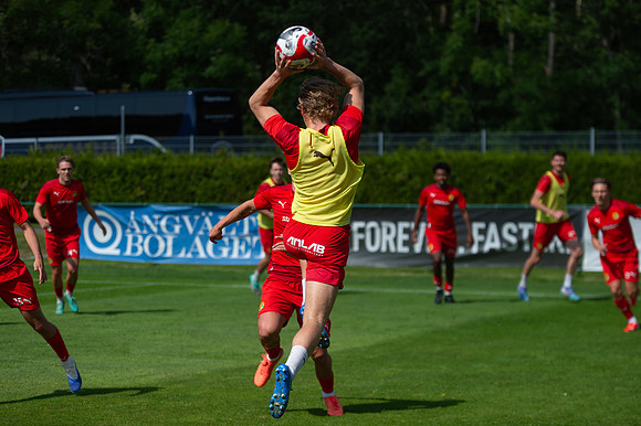 Match i Ettan Södra Mellan Torslanda IK och FC Rosengård 1917