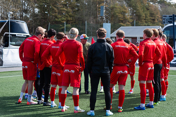 Match i Ettan Södra Mellan Torslanda IK och Jönköpings Södra IF