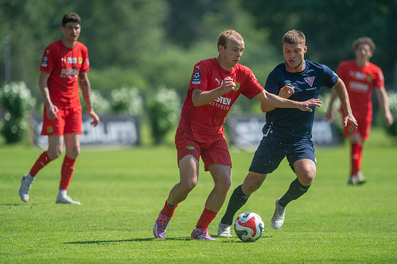 Match i Ettan Södra Mellan Torslanda IK och Tvååkers IF