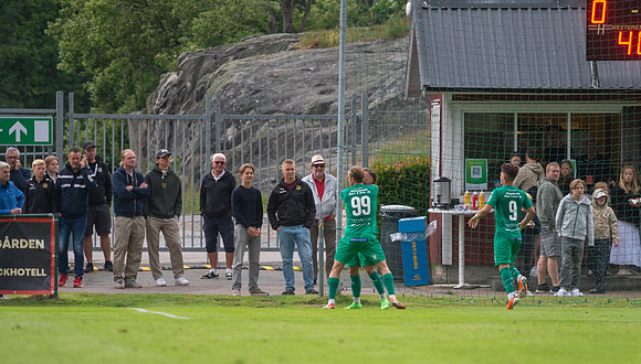 Match i Ettan Södra Mellan Torslanda IK och Ljungskile SK