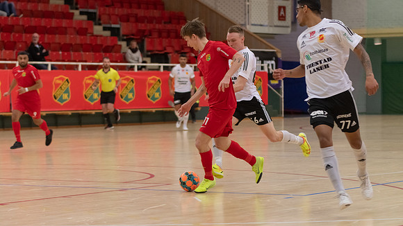 Match i Svenska Futsal Ligan mellan Torslanda IK och Skoftebyns IF