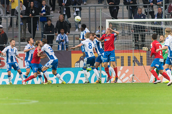 Match Allsvenskan mellan IFK Göteborg och Helsingborgs IF