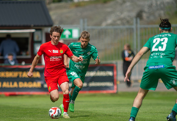 Match i Ettan Södra Mellan Torslanda IK och Ljungskile SK