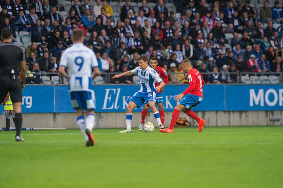 Match Allsvenskan mellan IFK Göteborg och Helsingborgs IF