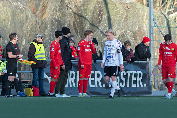 Match i Ettan Södra Mellan Torslanda IK och Oskarshamns AIK