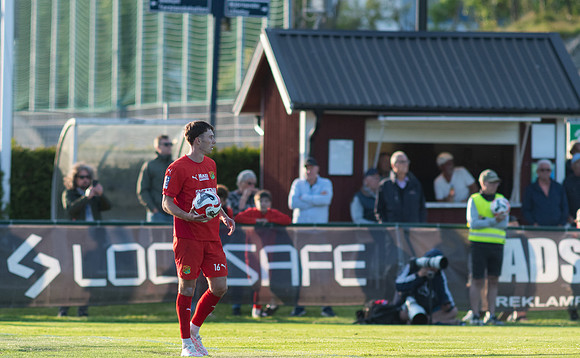 Match i Ettan Södra Mellan Torslanda IK och Ljungskile SK