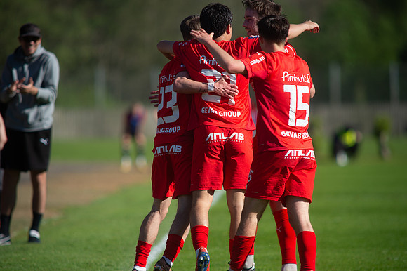 Match i Ettan Södra Mellan Torslanda IK och Arianda FC