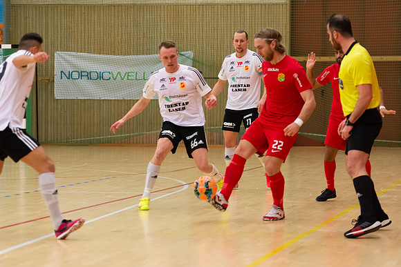 Match i Svenska Futsal Ligan mellan Torslanda IK och Skoftebyns IF