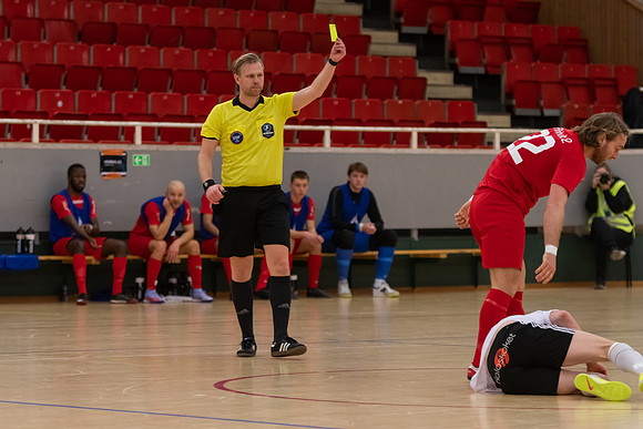 Match i Svenska Futsal Ligan mellan Torslanda IK och Skoftebyns IF