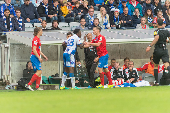 Match Allsvenskan mellan IFK Göteborg och Helsingborgs IF