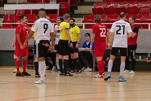Match i Svenska Futsal Ligan mellan Torslanda IK och Skoftebyns IF