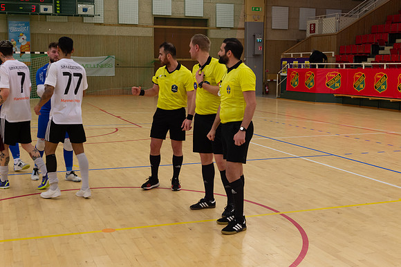 Match i Svenska Futsal Ligan mellan Torslanda IK och Skoftebyns IF