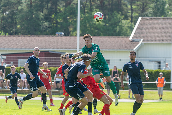 Match i Ettan Södra Mellan Torslanda IK och Tvååkers IF