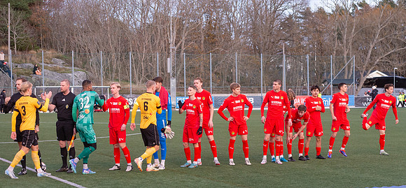 Match i Ettan Södra Mellan Torslanda IK och Lunds BK