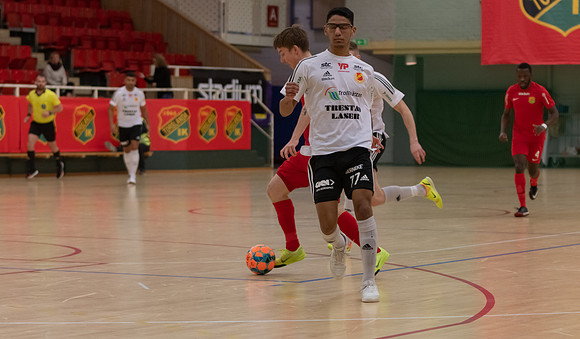 Match i Svenska Futsal Ligan mellan Torslanda IK och Skoftebyns IF