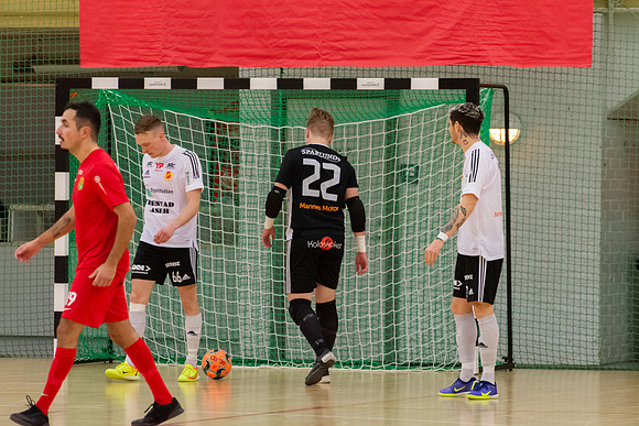 Match i Svenska Futsal Ligan mellan Torslanda IK och Skoftebyns IF