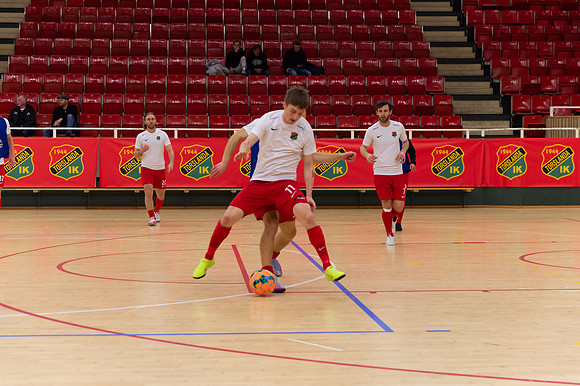 Match i Svenska Futsal Ligan mellan Torslanda IK och Skoftebyns IF