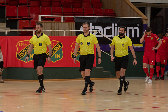 Match i Svenska Futsal Ligan mellan Torslanda IK och Skoftebyns IF
