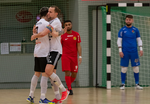 Match i Svenska Futsal Ligan mellan Torslanda IK och Skoftebyns IF